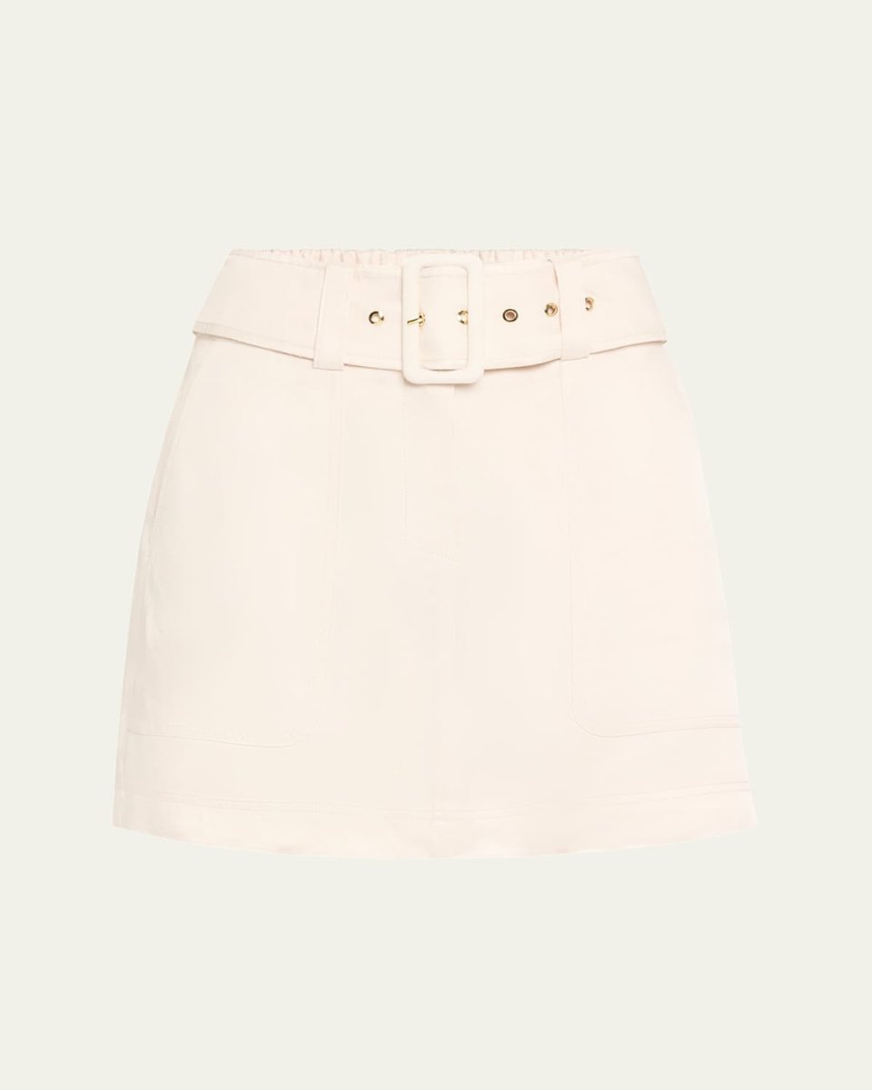 Dara Belted Mini Skirt